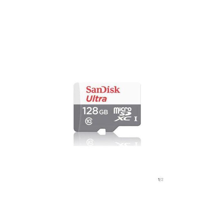 Carte mémoire MicroSD SanDisk Ultra 128 Go – Vitesse 100 Mo/s